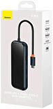 Baseus AcmeJoy Serisi 5 in 1 Çevirici Dönüştürücü HUB Type-C to 2xUSB 3.0 + USB 2.0 + USB-C PD + RJ45
